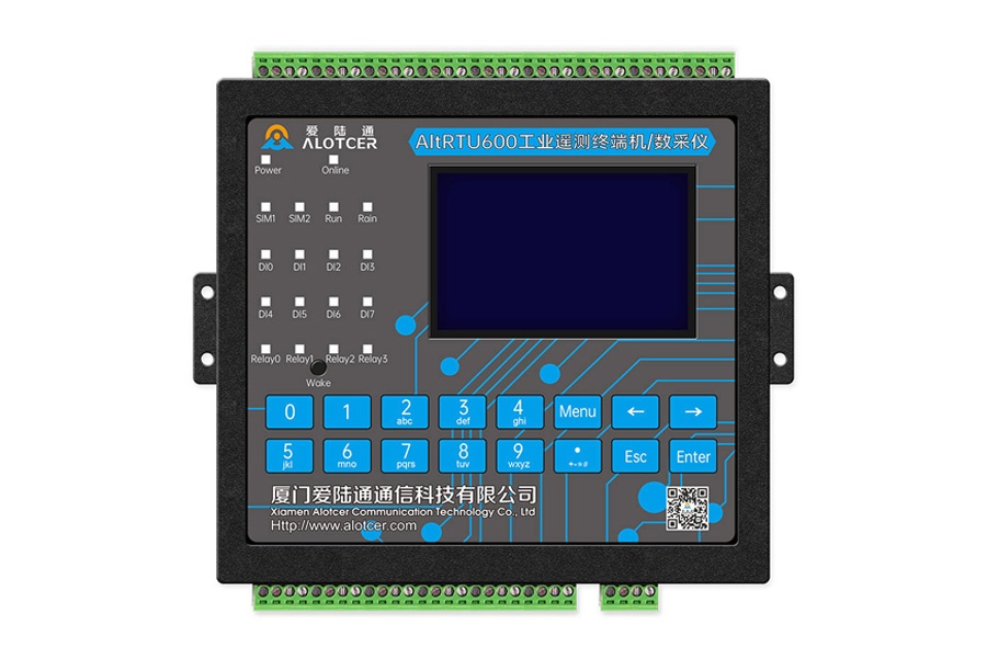 5G水庫水質監測遙測終端機RTU